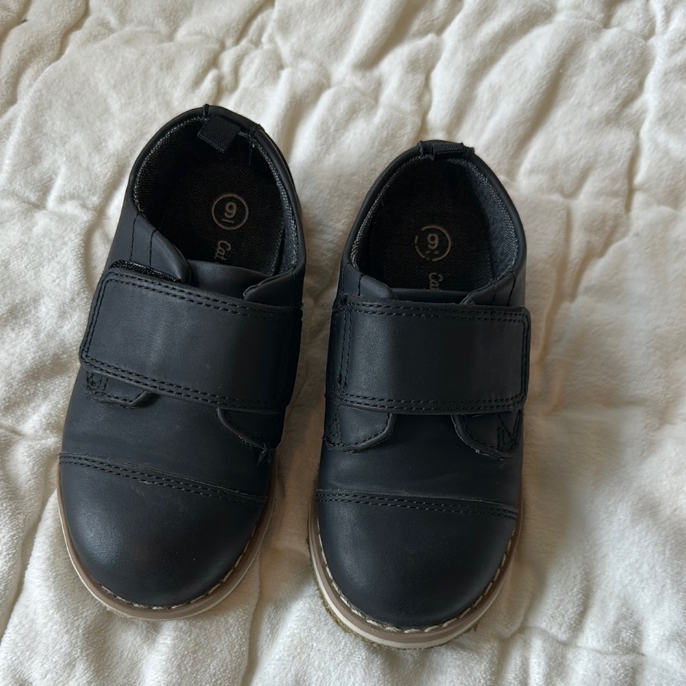 Cat & Jack Black Dress Shoes Sleek and Stylish